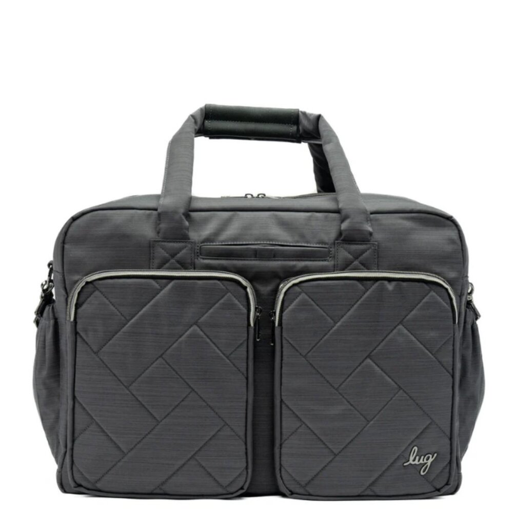 Brand New Lug Brushed Grey Drifter Duffel / Travel Bag